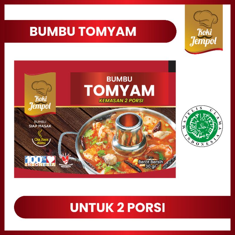

HJE Bumbu Tomyam Tom Yam Paste Koki Jempol 2 Porsi