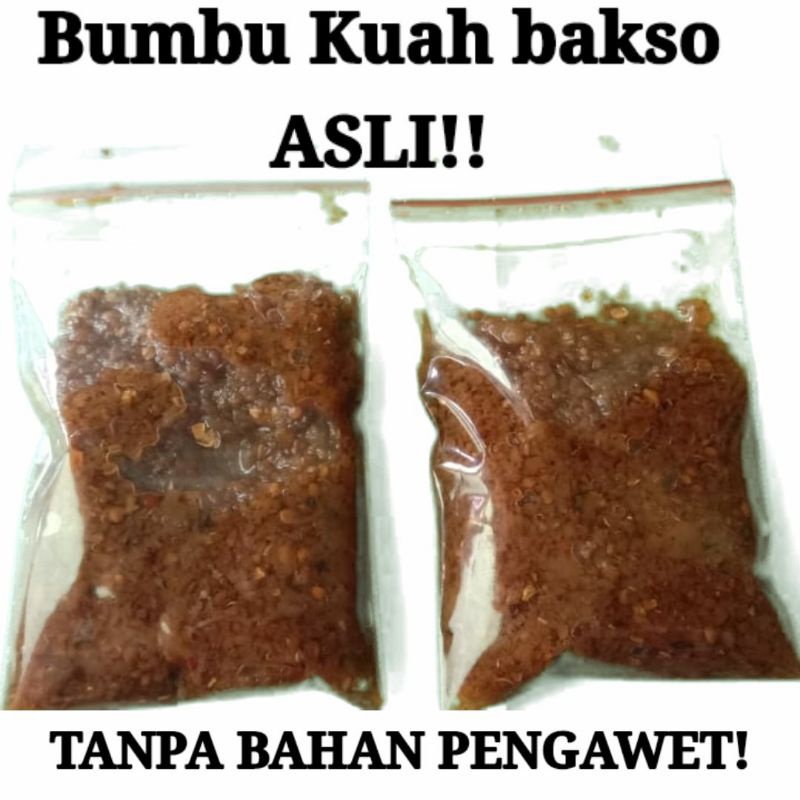 

HJE Bumbu Kuah Bakso 40 gram Asli produk tukang bakso