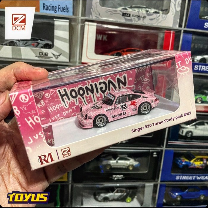

DCM - Porsche Singer 930 Turbo Study Pink Hoonigan #43 Ken Block Kode 532