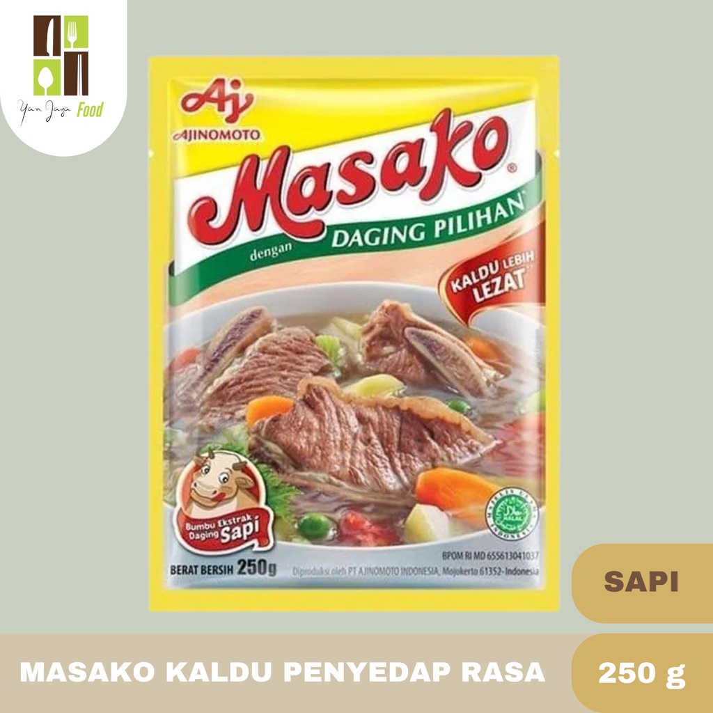 

HJE Masako Kaldu Penyedap Rasa Ayam / Rasa Sapi MSG [100g/250g]
