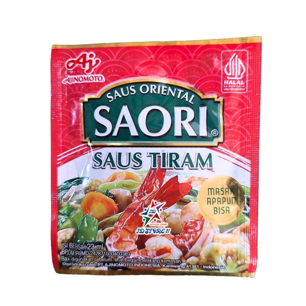 

HJE SAUS SAORI SACHET Saus tiram teriyaki asam manis lada hitam ALL variant HALAL