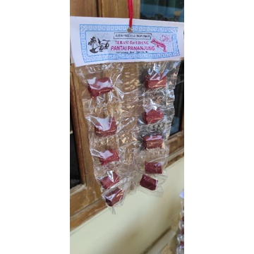 

HJE Terasi Merah udang Mateng Renceng Pantai Pananjung - bentuk bulat (harga per renceng isi 10pcs)
