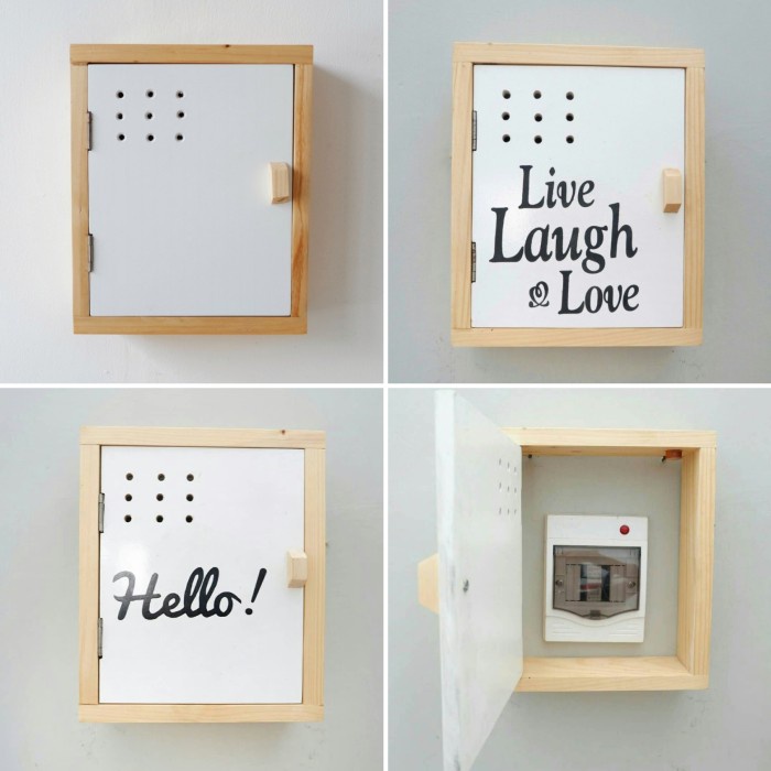 Top Electric Box Kecil - Penutup Panel Listrik / Cover Meteran Listrik