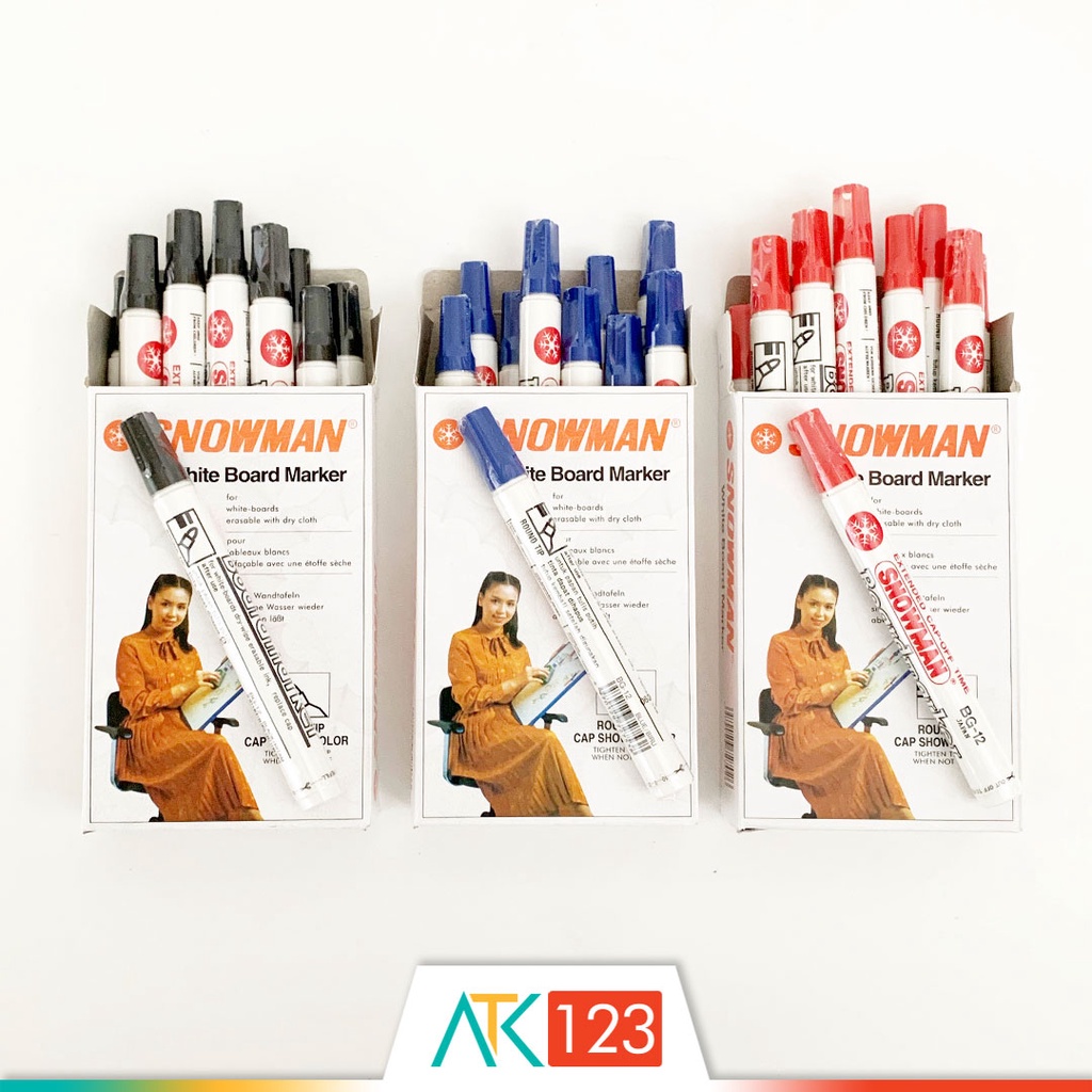 

Awet Spidol White Board Snowman Bg-12
