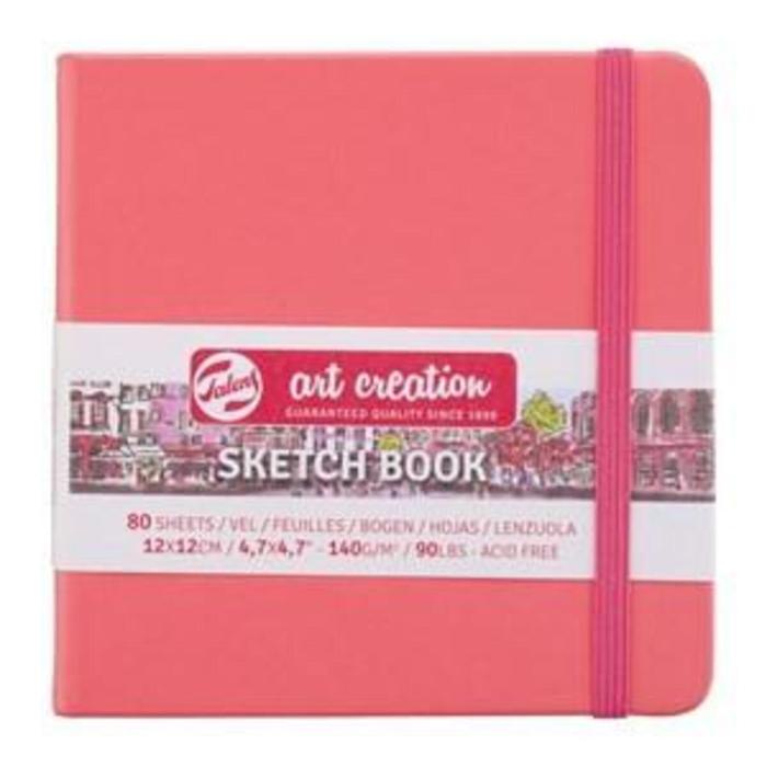 

talens art creation hardcover sketch book 12x12cm 140gsm