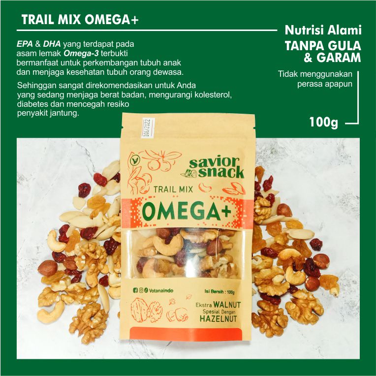 

CEMILAN SEHAT IBU HAMIL & MENYUSUI SAVIOR SNACK TRAIL MIX GRANOLA MAKANAN PREMIUM BERNUTRISI TINGGI
