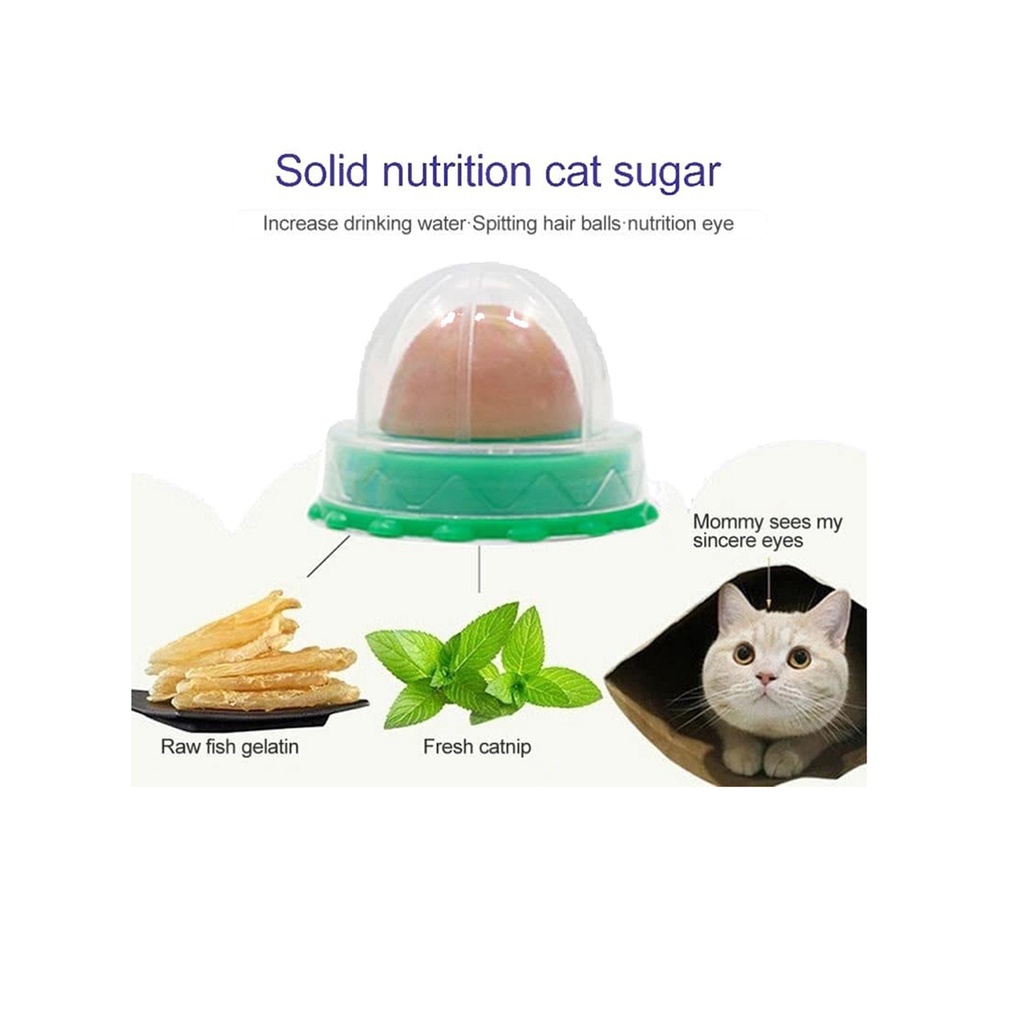 

Catnip Candy Permen Kucing Vitamin Cemilan Catmint Snack