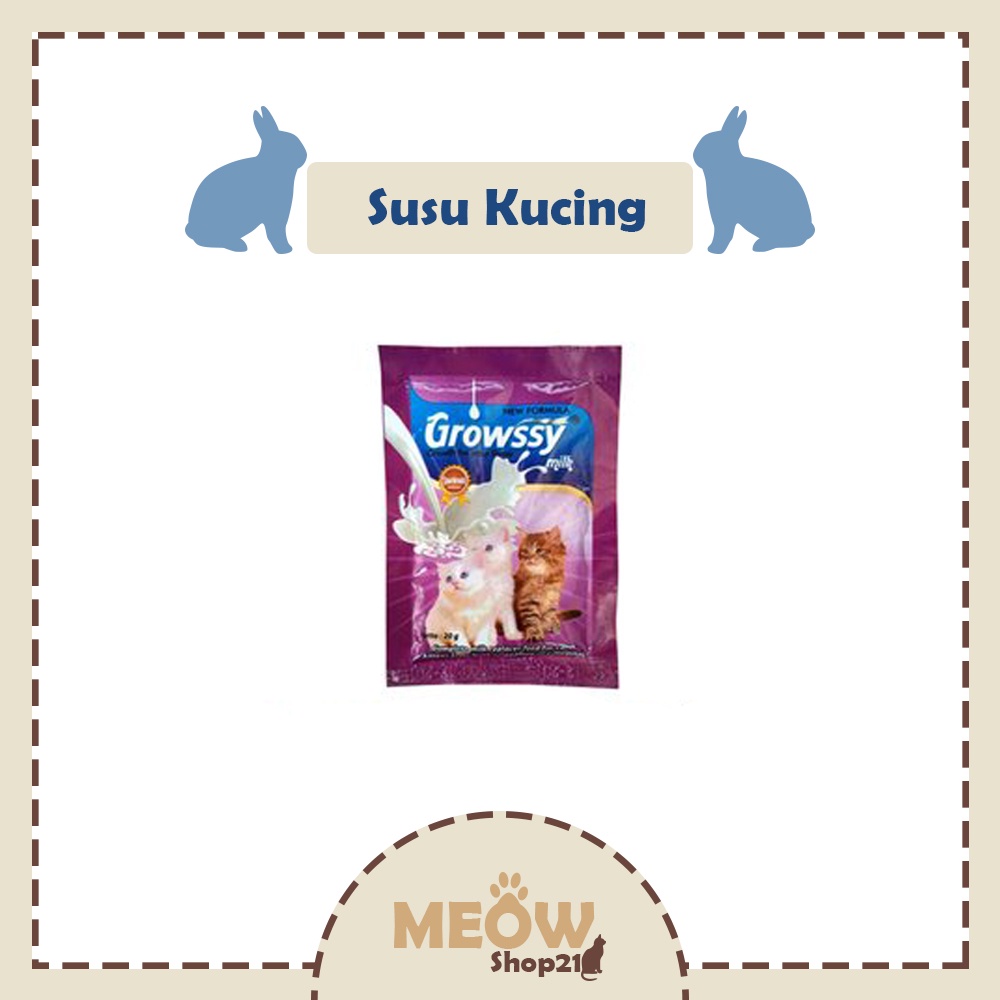 

Susu Kucing Growssy 20Gr / Sachet Growsy Milk Cat