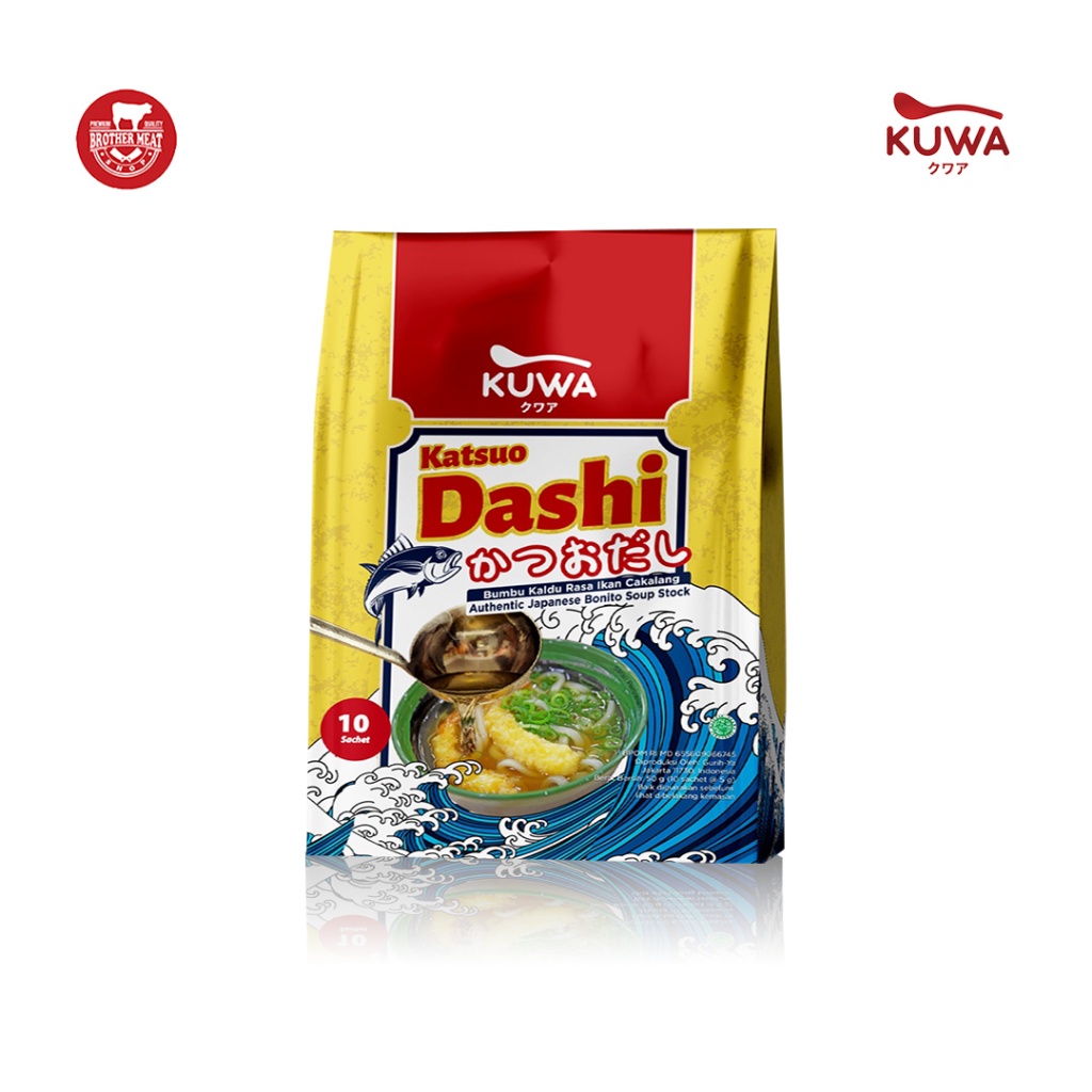 

HJE KUWA Kaldu Ikan Katsuo Dashi 50gr, Kaldu Sup Rasa Cakalang