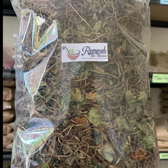 

HJE Daun Pegagan Kering 500 Gram Rempah Bu Risma