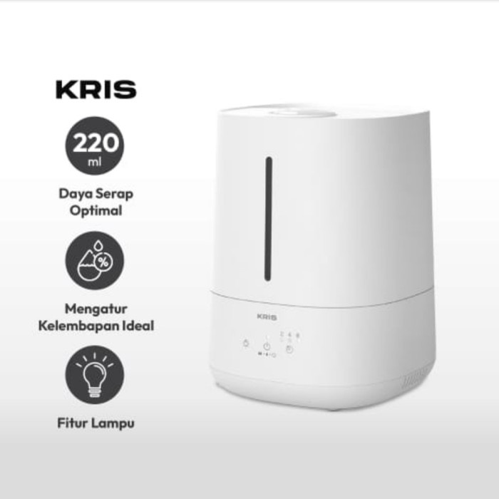 Kris 2.5 Ltr Humidifier Digital Putih