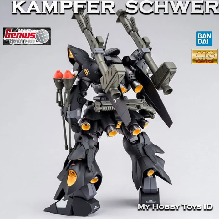SALE  SALE ACTION FIGURE ROBOT GUNDAM BANDAI PREMIUM KAMPFER SCHWER GUNPLA MG READYY READYY