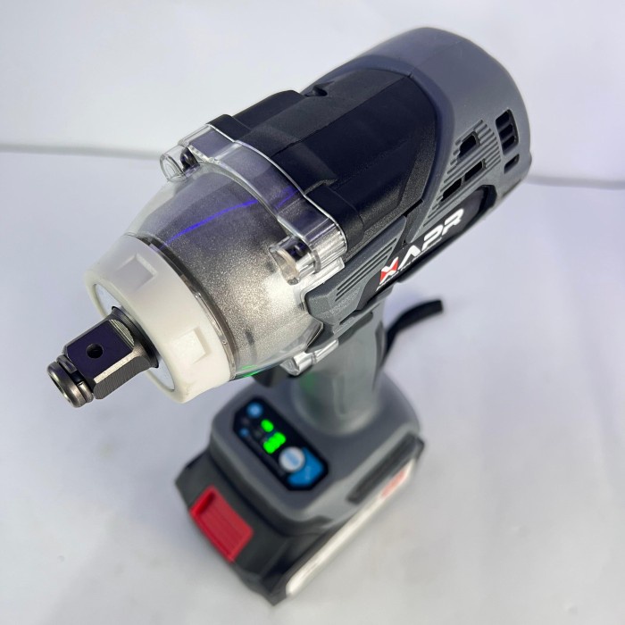 Mesin Impact Wrench Cordless APR Standar Facelift New 400NM Fullset