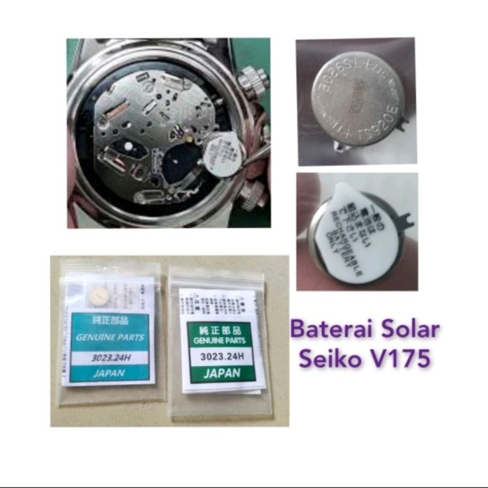 Ready Jt Baterai Seiko Solar 3023.24H Ori Seko