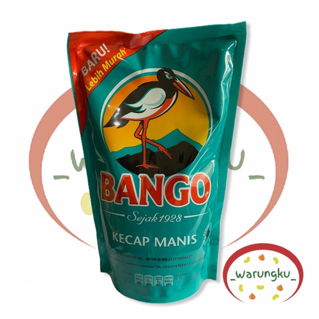 

HJE BANGO Refill 520ml Kecap Manis