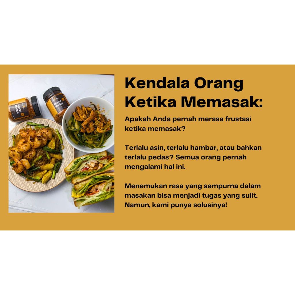 

HJE Chopchop Special Mix Rub Spicy Bumbu Marinasi Rendah Kalori/diet Serbaguna 110gr