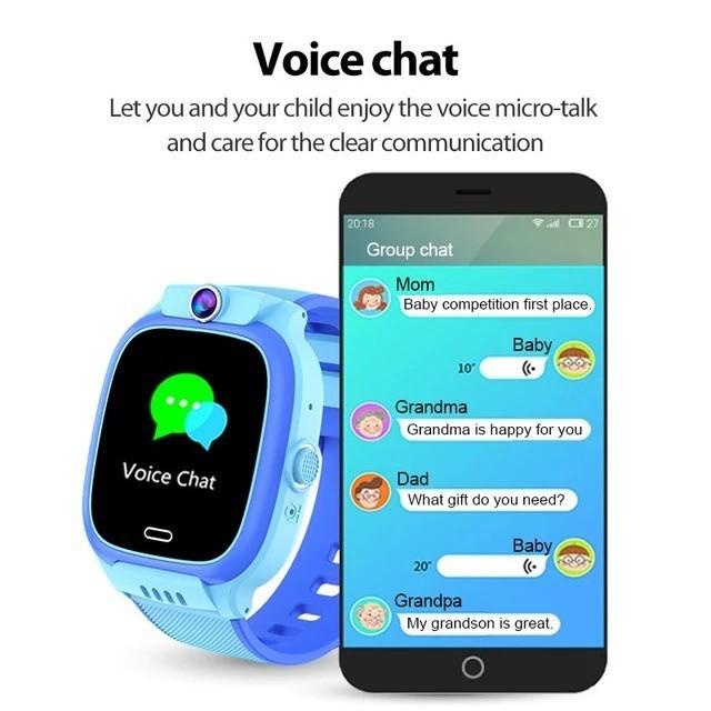Java 4G Anti Air Jam Tangan Anak 4G Video Call Telepon - Anak Gps Digital Smartwatch Anak Waterproof