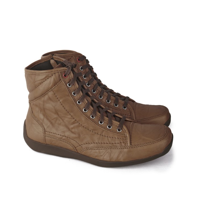 GINO MARIANI - ELARIO 2 Cow Leather CASUAL Men's Shoes Dark Brown