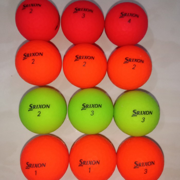 bola golf second srixon soft feel doof