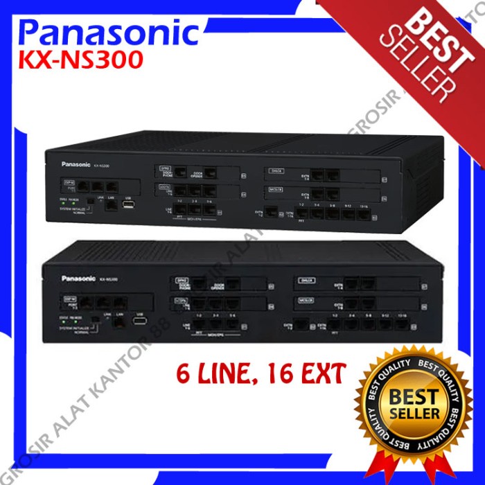 PABX Panasonic KX-NS300 - PABX 6 line 16 extension