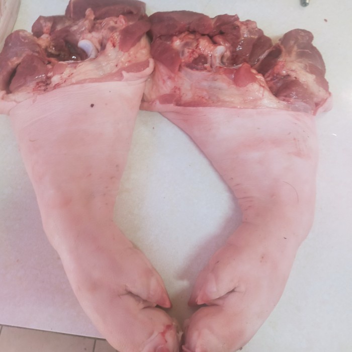 

SALE TERHOTT KAKI BABI DEPAN POTONG 1KG READYY