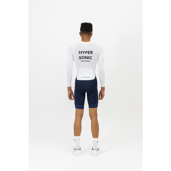 Terlaris Comme Studios Hypersonic Long Sleeve Men Skinsuit