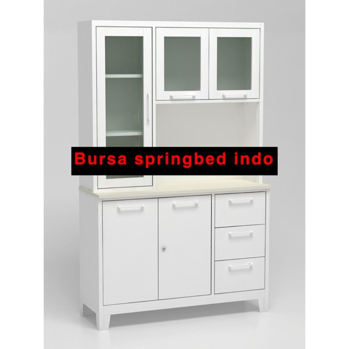 NEW rak dapur besi / lemari dapur besi / kitchen set besi minimalis