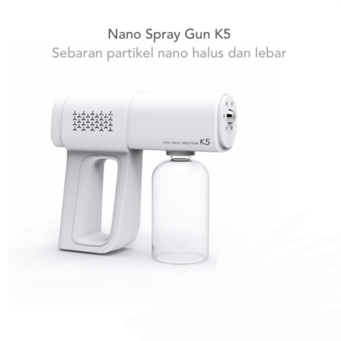 NANO spray gun disinfectant wireless UV light