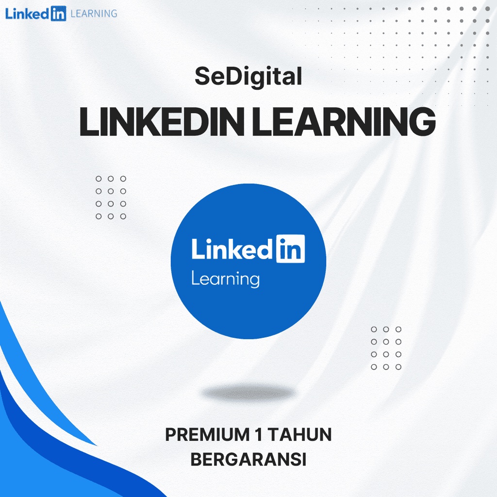 Akun Linkedin Learning Premium 1 Tahun Garansi Full