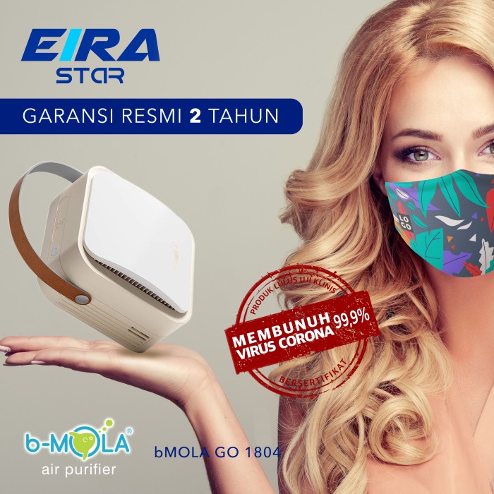 bMOLA NCCO1804 (bMOLA Go) Air Purifier - Portable (Beige)