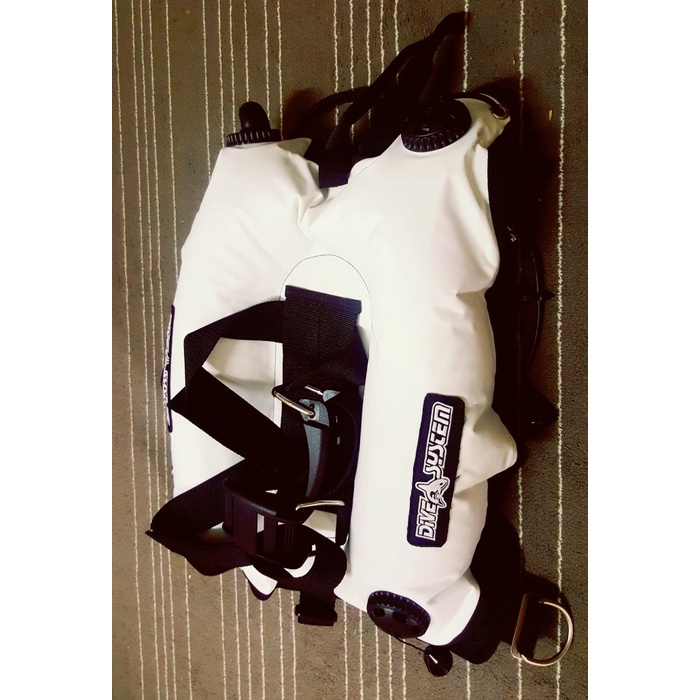 DIVE SYSTEM KEY J BCD 12 L - WHITE