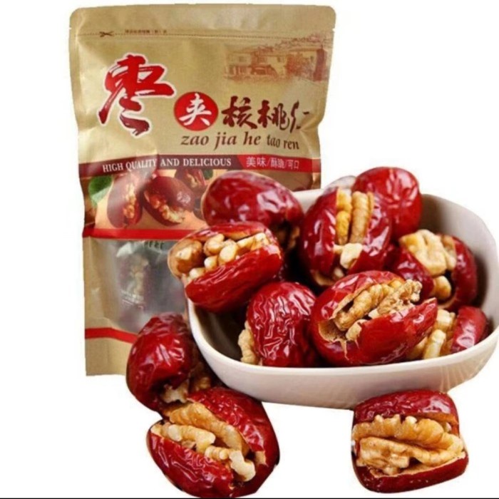 

Zao Jia He Tao Ren 300g / Kacang Walnut Angco / Buah Angco Walnut 300g