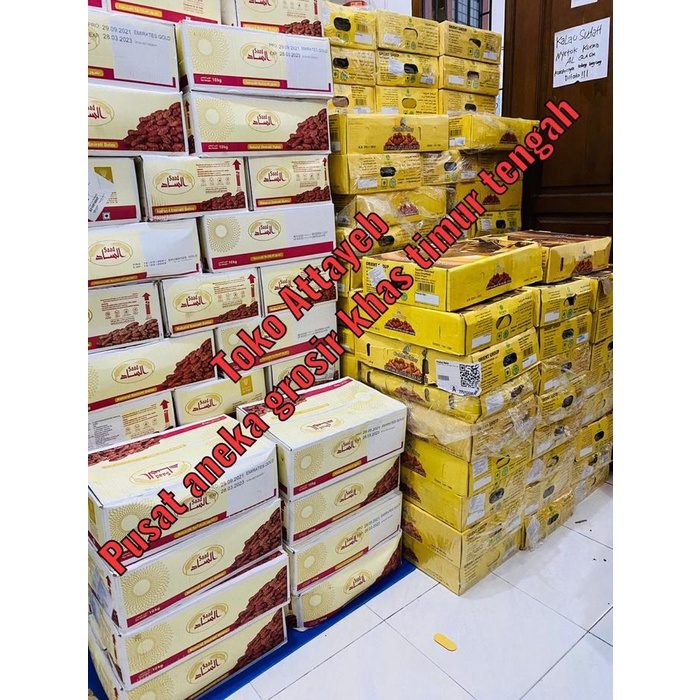 

Kurma Golden Valley 10kg Fresh Kurma Mesir Panen Baru dus 10 kg (Exp 2026)