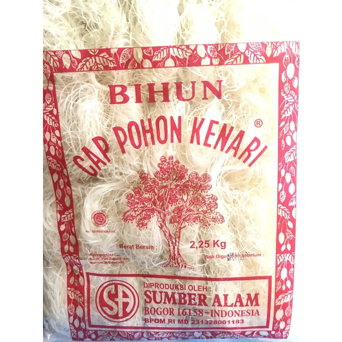 

TERLARIS! Bihun Cap Pohon Kenari Merah 2250gr [GOJEK / GRAB ONLY]