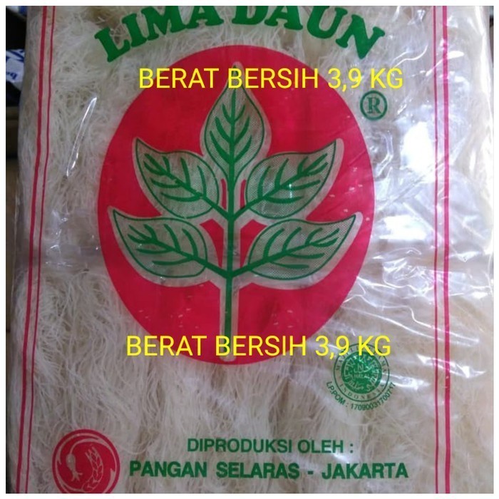 

KHUSUS OJOL BIHUN CAP 5 DAUN 1 PACK ISI 4KG by DZ