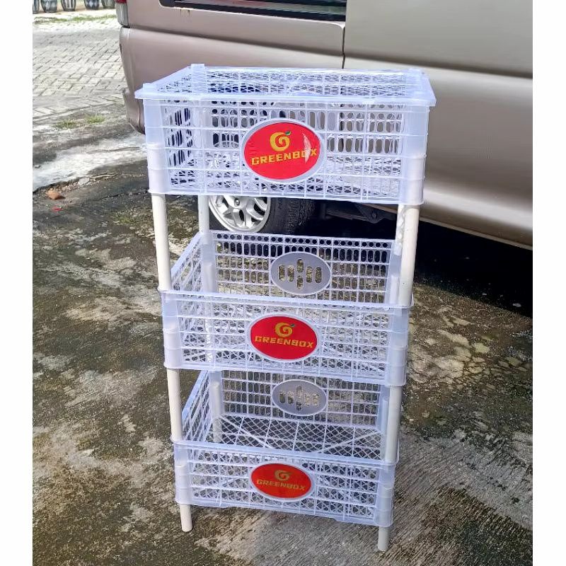 DISKON RAK KERANJANG BEKAS BUAH RAK WARUNG RAK SNACK RAK SUSUN SERBAGUNA RAK CHIKI SNACK