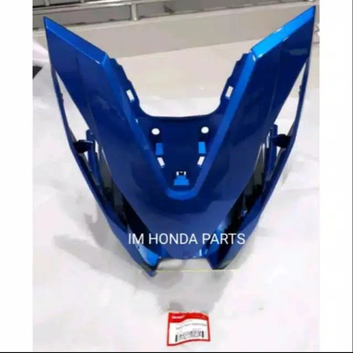 cover tameng body depan beat fi esp 2016-2019 Exo street biru ori Kode 400