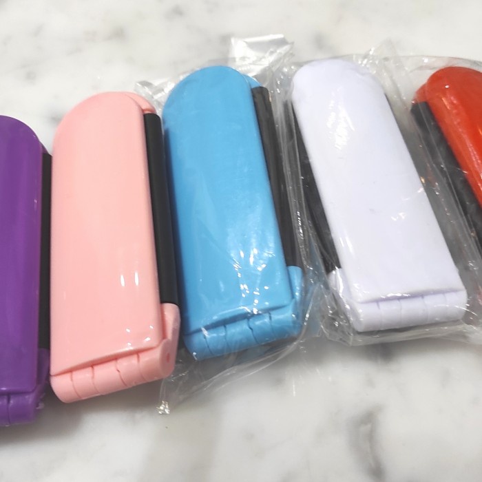 JH8 sisir lipat kaca lembut pria wanita, sisir kaca lipat hadiah souvenir