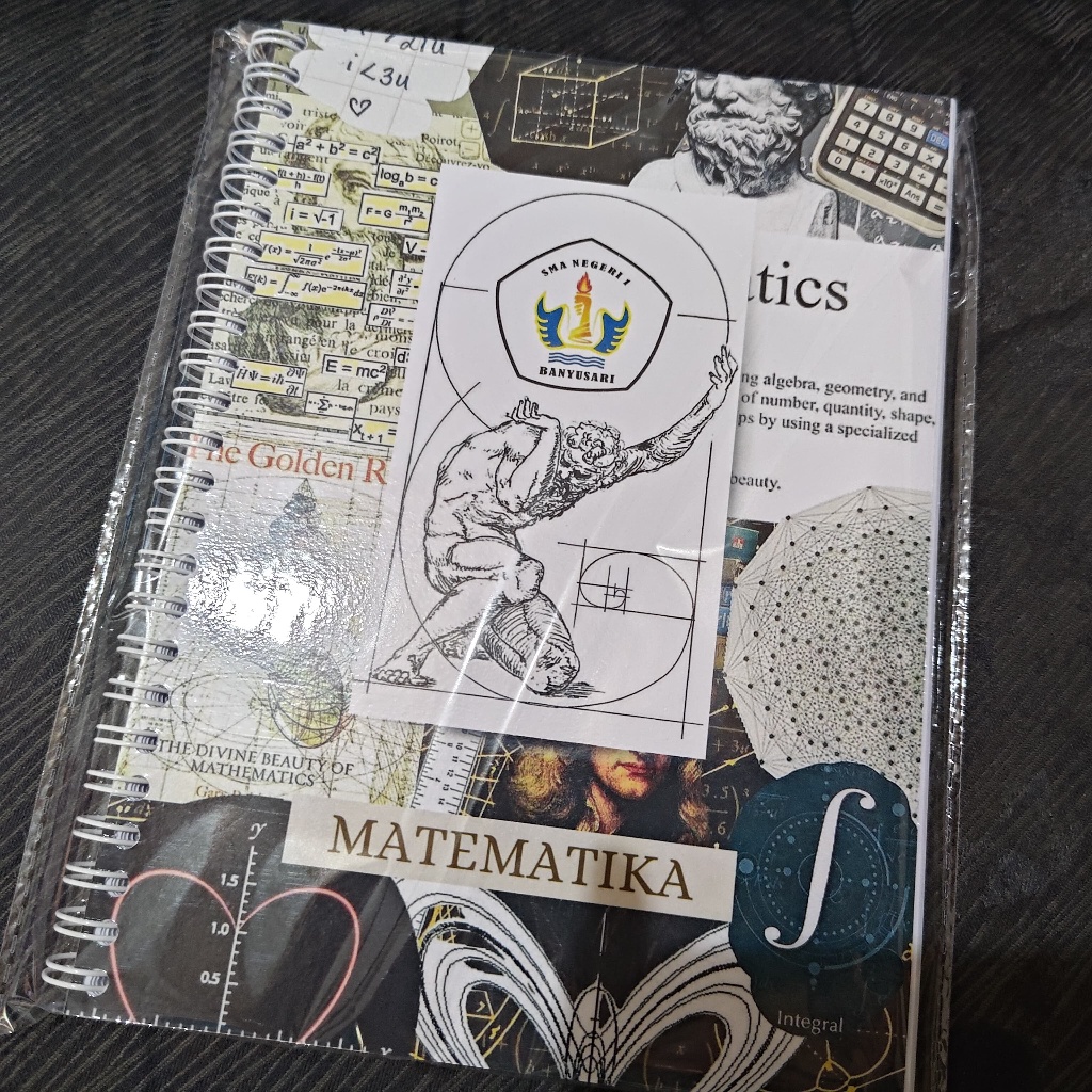 

IK! NOTEBOOK CUSTOM A5 100 LEMBAR 50 LEMBAR 30 LEMBAR