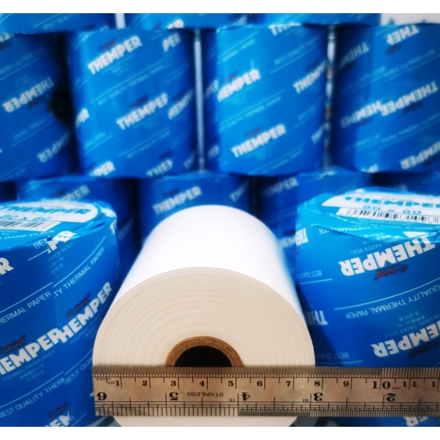 

IK! THEMPER Kertas Thermal Struk Kasir 80x80 Hitam E-Print