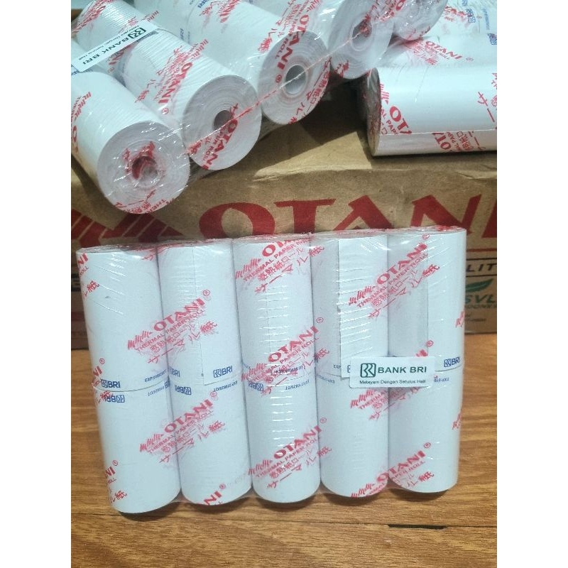 

IK! Kertas thermal logo BRI 1 pack isi 10 roll