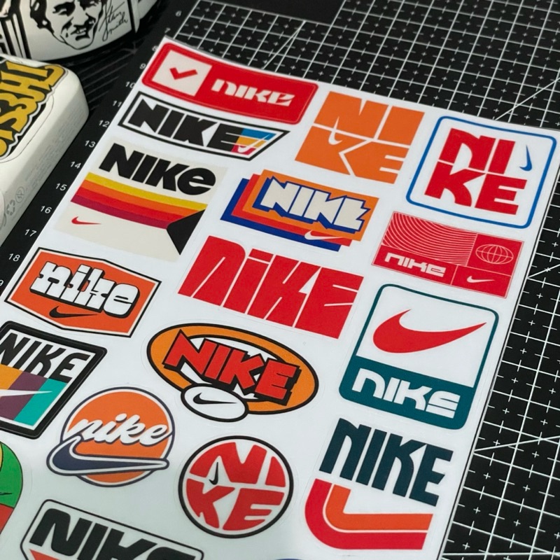 

IK! Sticker Pack Hp Laptop Brand nike adidas vans nb maternal convers