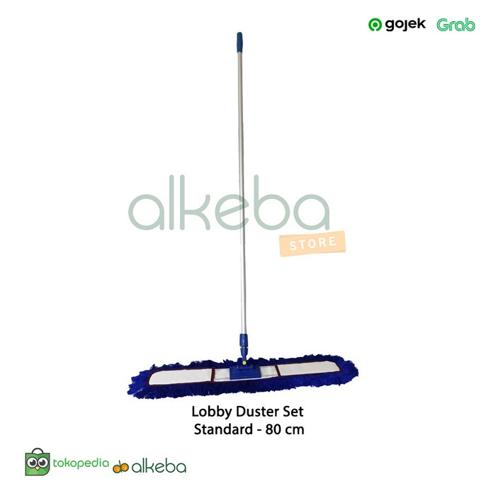 Lobby Duster Set 80 Cm (Dust Mop + Refill Duster + Tongkat )