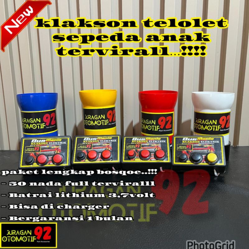 Klakson Basuri Sepeda / Telolet Sepeda / Telolet Basuri Sepeda