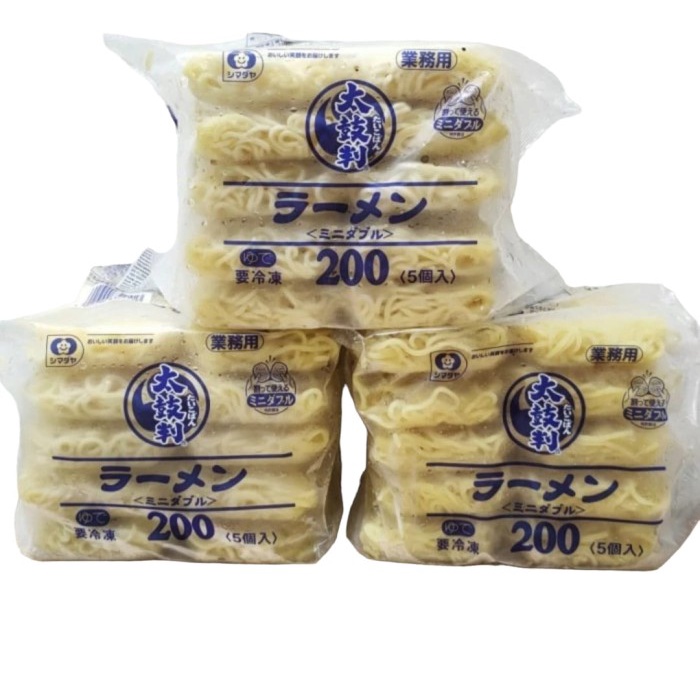 

Ready Shimadaya Ramen Taikoban- Mie Ramen 200 Gr