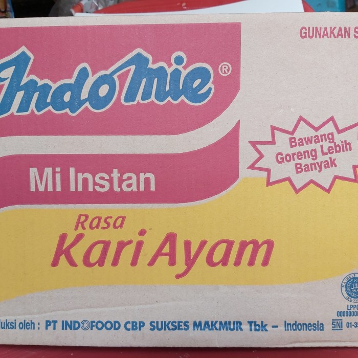 

Ready Indomie Kari Ayam (1Dus)