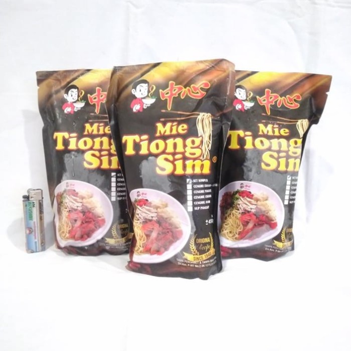 Ready Mie Tiong Sim Selat Panjang Medan Asli Bakmie Tiongsim Medan Frozen