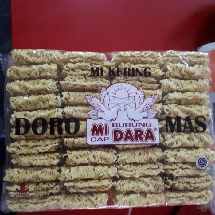 

Ready Mie Kering Burung Dara 1 Pack Isi 44 Pcs