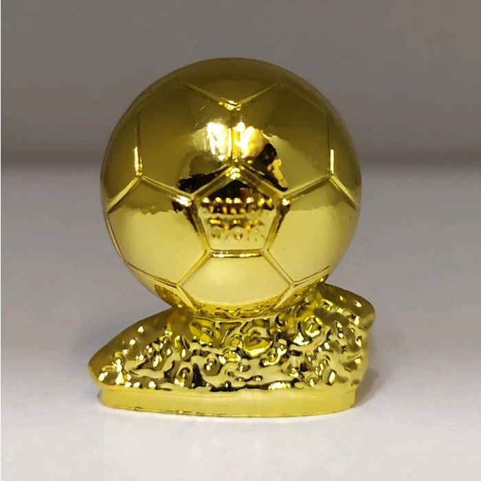Miniatur Trofi Ballon dOr / Mini Trophy Ballon dOr / Piala Mini Ballon dOr / Miniatur Piala Ballon
