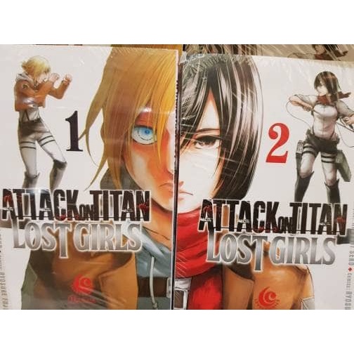 DISKON ATTACK ON TITAN LOST GIRL VOL 1 DAN 2 SEGEL READYY